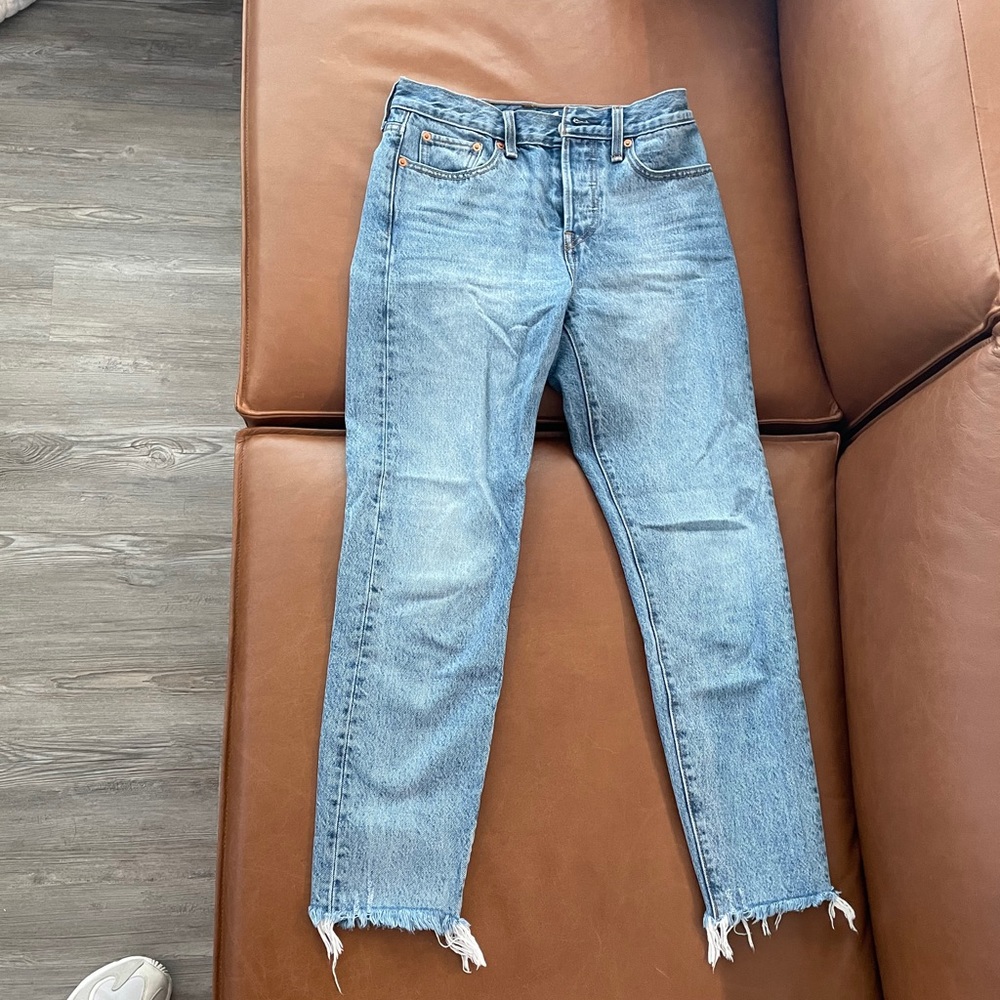 Levi’s wedgie jeans